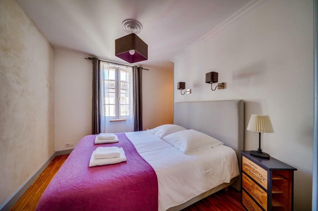 Apartamento Logis Loiseau Avec Terrasse Saint-Émilion Exterior foto